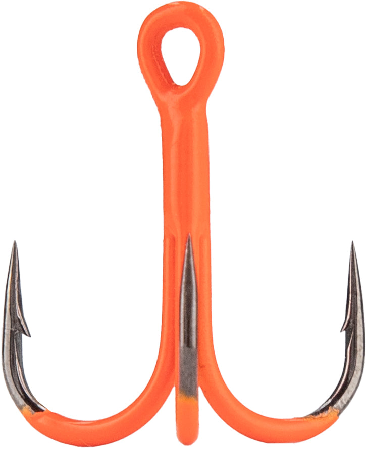 Mikado Drillingshaken - Jaws Nr 1/0 Uv Orange - 6 Stk.