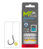Mikado Leader Mf - MF14 Mit Gummi - Haken Ohne Widerhaken 14 / SCHNUR: 0.18mm/10cm - 8 Stk.