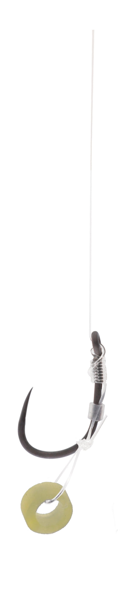 Mikado Method-Feeder-Vorfach - X-Tra Strong Mit Köderband - Haken Ohne Widerhaken NR. 8 / Monofil 0.23mm/10cm - 8 Stk.