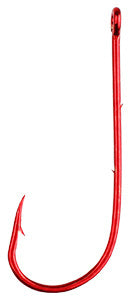 Mikado Haken - Sensual - Round Mit Widerhaken NR. 4 Red - 10 Stk.
