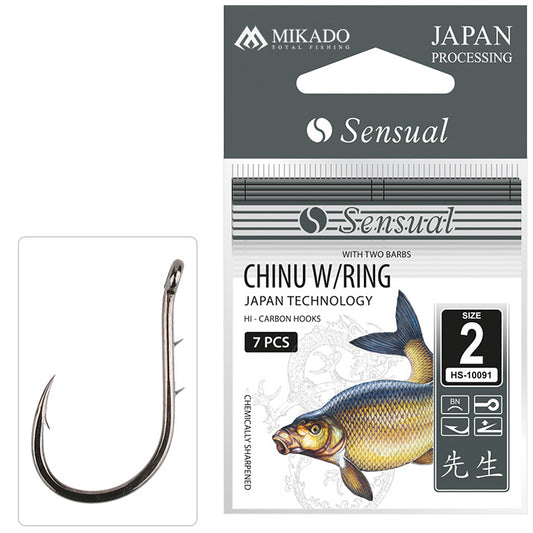 Mikado Haken - Sensual - Chinu Ring Mit Widerhaken NR. Bn