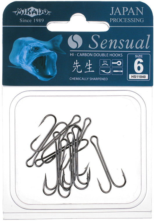 Mikado Drillingshaken - Sensual - Doppelt NR. 3/0 Bn - 5 Stk.