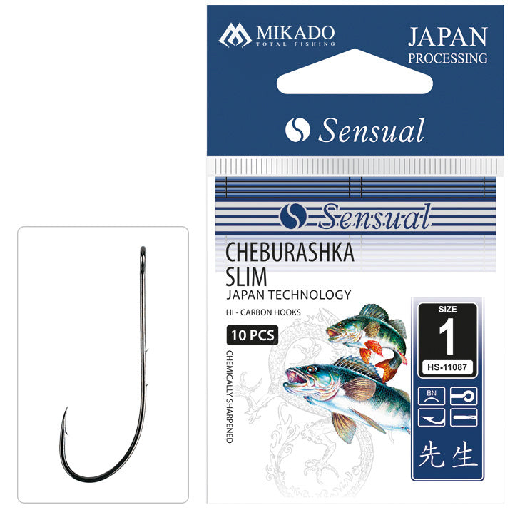 Mikado Haken - Sensual - Cheburashka Slim NR. 4/0 Bn - 7 Stk.