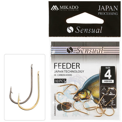 Mikado Haken - Sensual - Feeder 9109 NR. 6 Bn - 10 Stk.