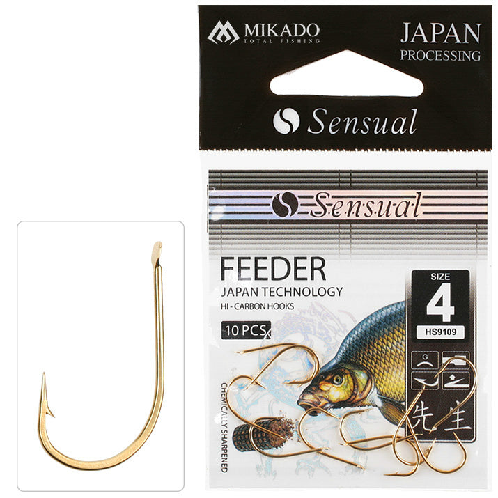 Mikado Haken - Sensual - Feeder 9109 NR. 6 G - 10 Stk.