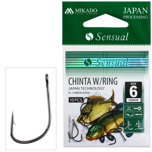 Mikado Haken - Sensual - Chinta W/RING NR. 10 Bn - 10 Stk.