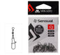 Mikado Tönnchenwirbel - Mit Fastlock Snap NR. 16 Bn - 10 Stk.
