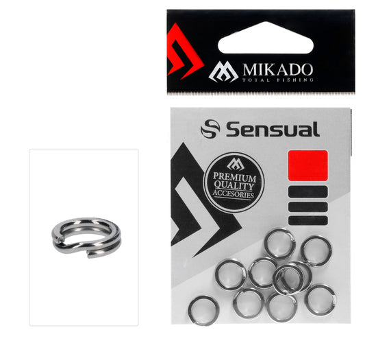 Mikado Splitring - Größe 8.0x0.8 - 10 Stk.