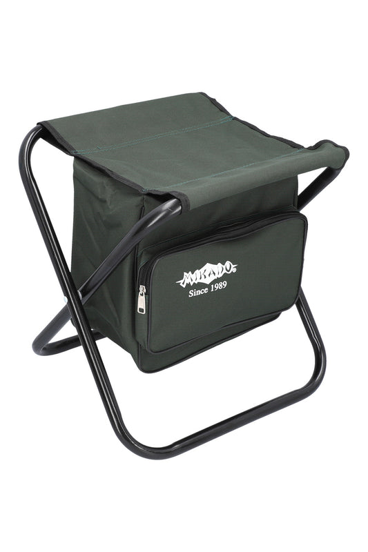 Mikado Hocker - Faltbar Mit Tasche (max w. 100kg) (40x38x31cm) - Grün - 1 Stk.