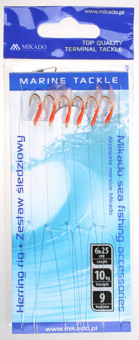 Mikado Meeres-Set - Herring Rig 6x25cm - Haken 6 - 1 Satz