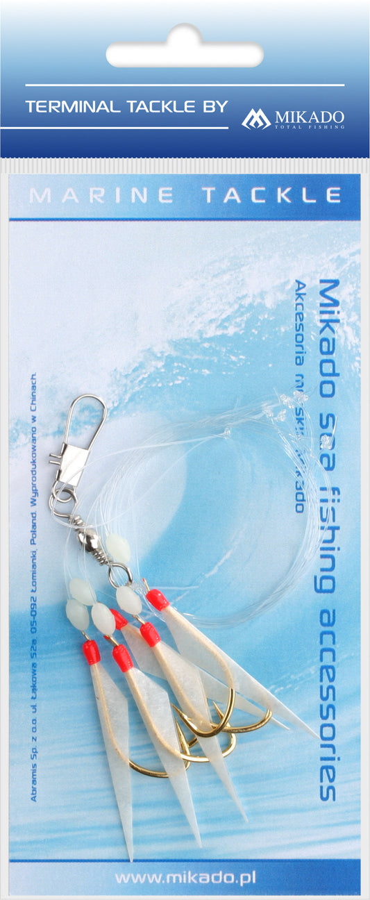 Mikado Meeres-Set - Fish Skin Rig - Holo #03 - 1 Satz