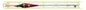 Mikado Pose - Set - 009-2.0g / Schnur: 0.14/0.12mm - Haken 12 - 1 Satz - 5 Stück