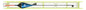 Mikado Pose - Set - 010-4.0g / Schnur: 0.14/0.12mm - Haken 12 - 1 Satz - 5 Stück