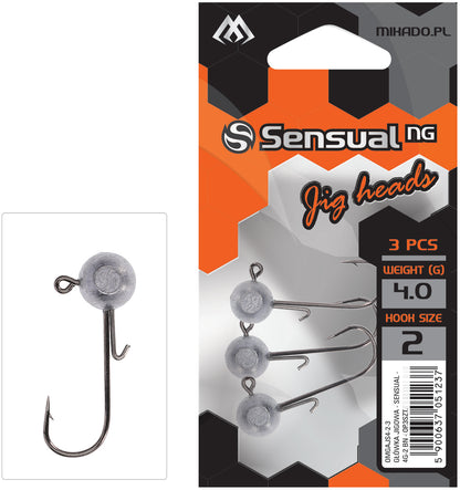 Mikado Jig Head - Sensual - 10g-1 Bn - 3 Stk.