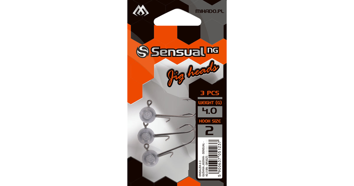 Mikado Jig Head - Sensual - 14g-5/0 Bn - 3 Stk.