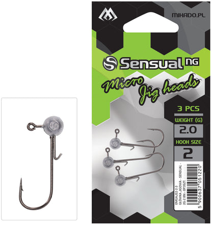 Mikado Jig Head - Sensual Micro - 5g-4 Bn - 3 Stk.