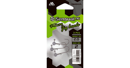 Mikado Jig Head - Sensual Micro - 4g-8 Bn - 3 Stk.
