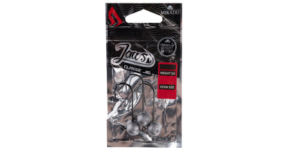 Mikado Jig Head - Jaws Classic - 15g-2/0 Bn - 3 Stk.
