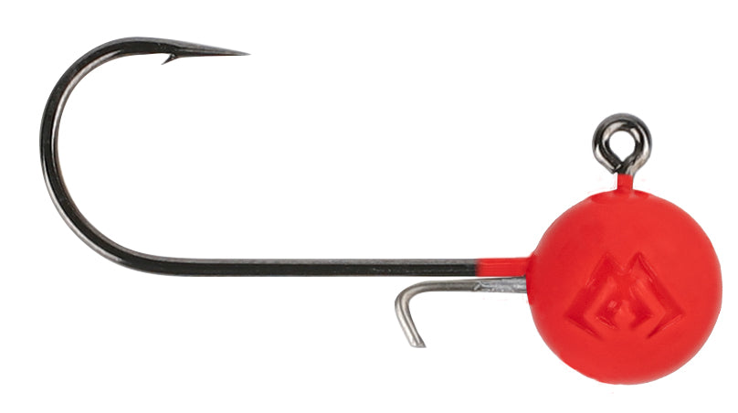 Mikado Jig Head - Jaws Classic Eco - Uv-Orange 15g-5/0 - 3 Stk.