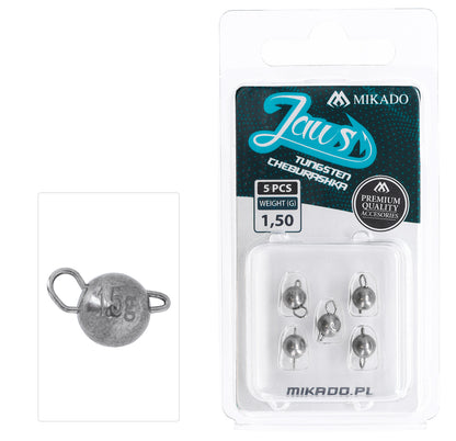 Mikado Cheburashka - Tungsten Jaws 1.5g - 5 Stk.
