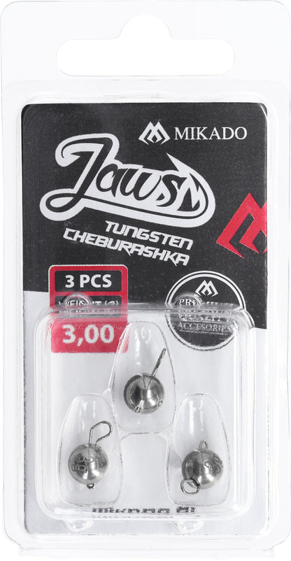 Mikado Cheburashka - Tungsten Jaws 3g - 3 Stk.