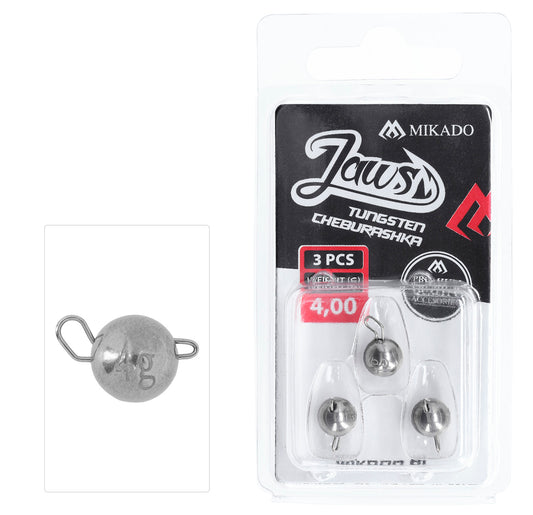 Mikado Cheburashka - Tungsten Jaws 4g - 3 Stk.