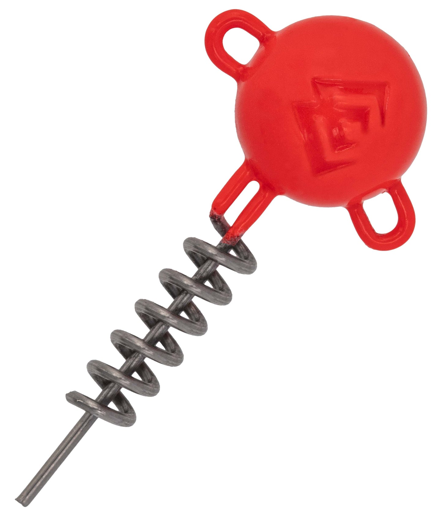 Mikado Jig Head - Jaws Mit Schraube - Uv-Orange 30g - 2 Stk.