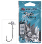 Mikado Jig Head - Jaws Stinger Eye 10g-12/0 Bn - 2 Stk.