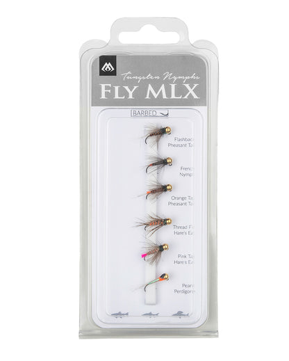 Mikado Set - Künstliche Fliegen - Tungsten Nymphs - Barbed - 1 Satz