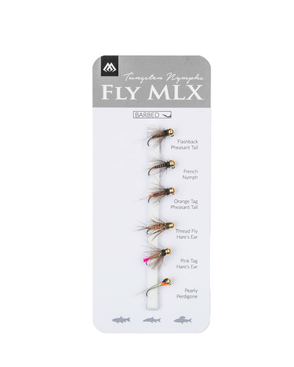 Mikado Set - Künstliche Fliegen - Tungsten Nymphs - Barbed - 1 Satz