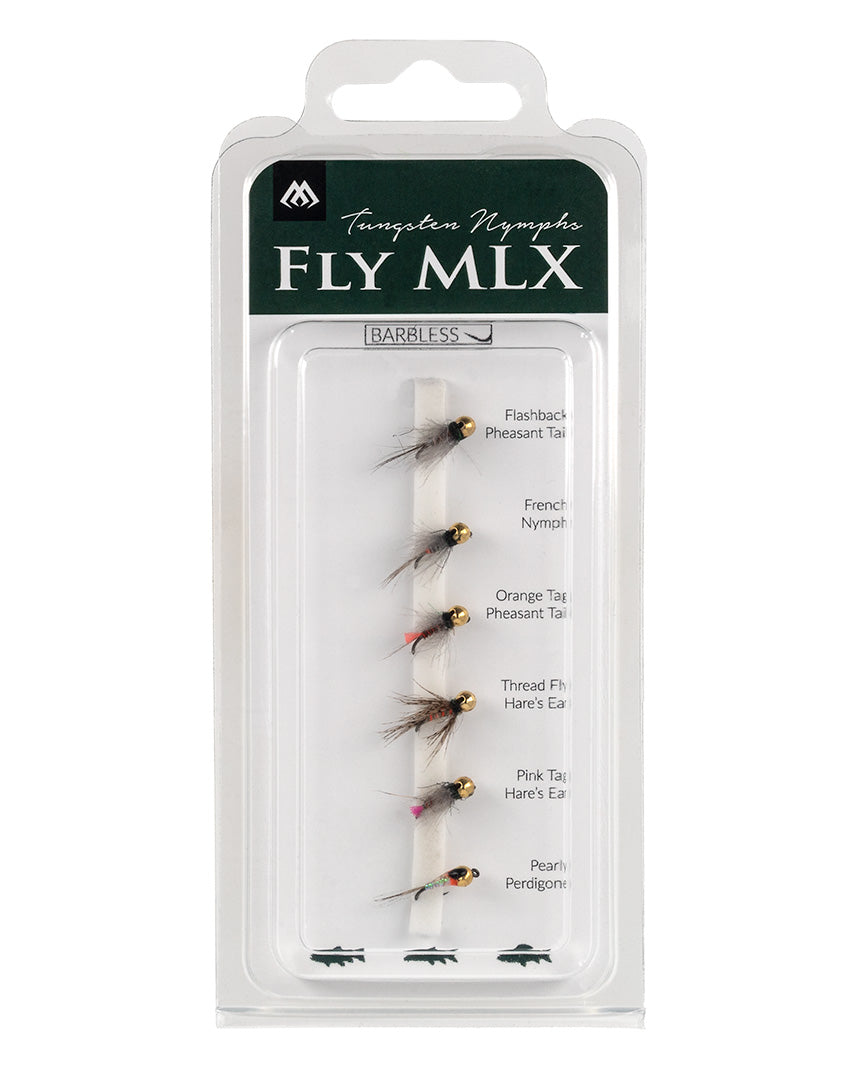 Mikado Set - Künstliche Fliegen - Tungsten Nymphs - Barbless - 1 Satz