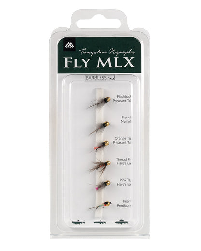 Mikado Set - Künstliche Fliegen - Tungsten Nymphs - Barbless - 1 Satz