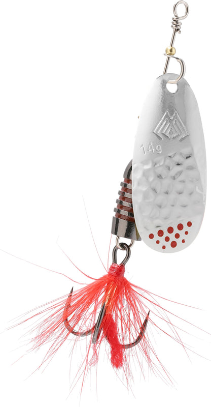 Mikado Spinner - Windmill Nr 5 - Silver Red - 1 Stk.