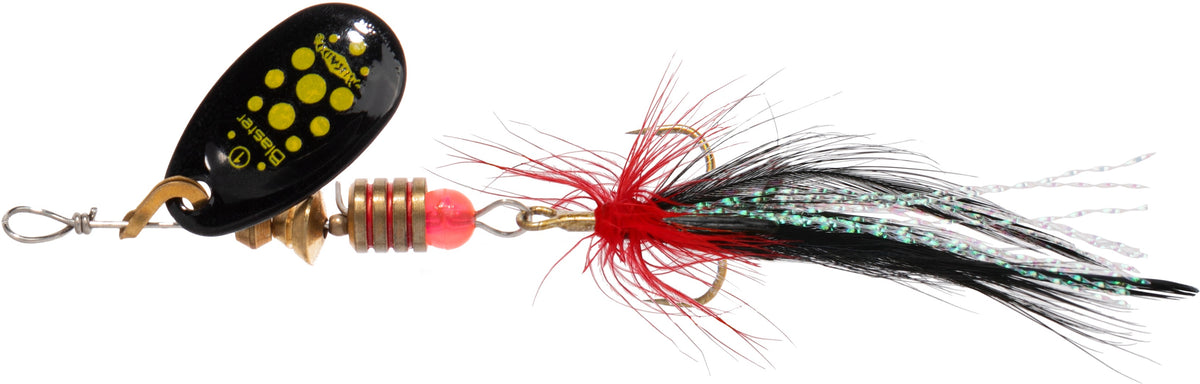 Mikado Spinner - Blaster Mit Quaste 3 - Silber / 21 - 1 Stk.