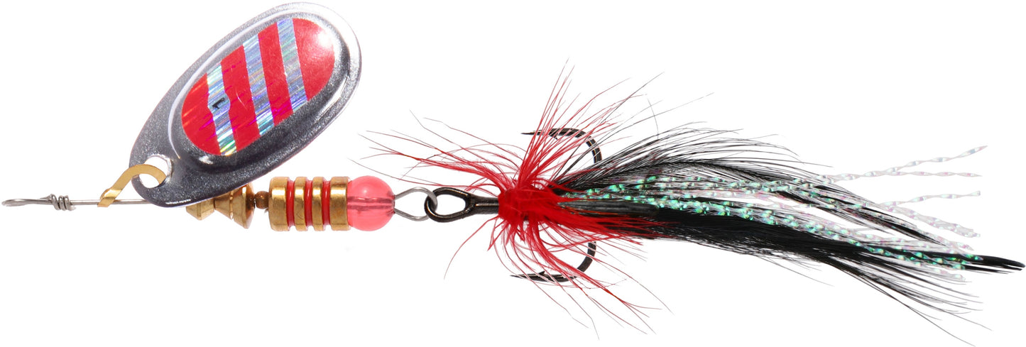 Mikado Spinner - Blaster Mit Quaste 4 - Silber / 22H - 1 Stk.