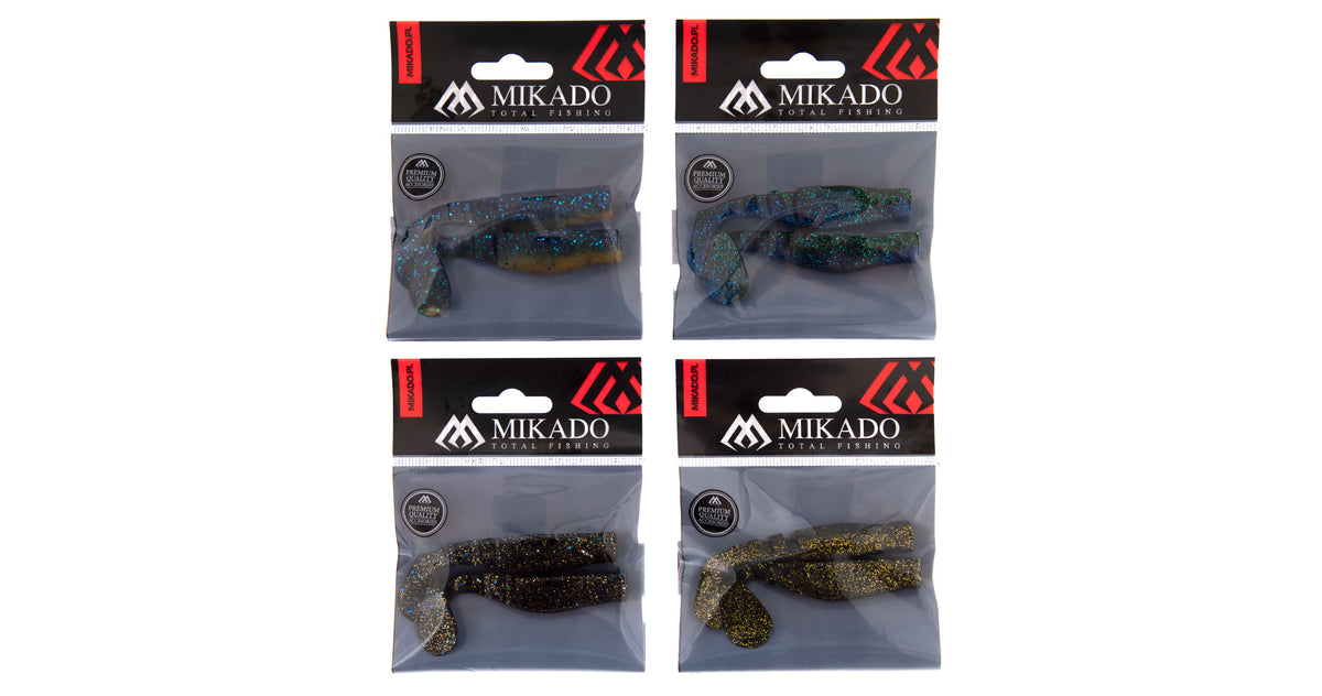Mikado Köder - Fishunter Ii 6.5cm/DARK Mix - 2 Stk.