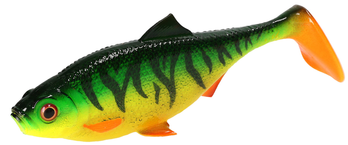Mikado Köder - Mft Roach 8cm/FIRE Tiger - 4 Stk.