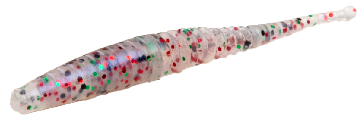 Mikado Köder - M-Craft Wiggly Worm 50mm / Shrimp  - 10 Stk.