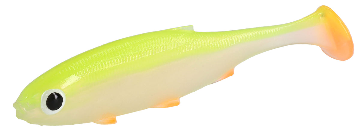 Mikado Köder - Perfect Roach 8.5cm/LIME Back - 5 Stk.