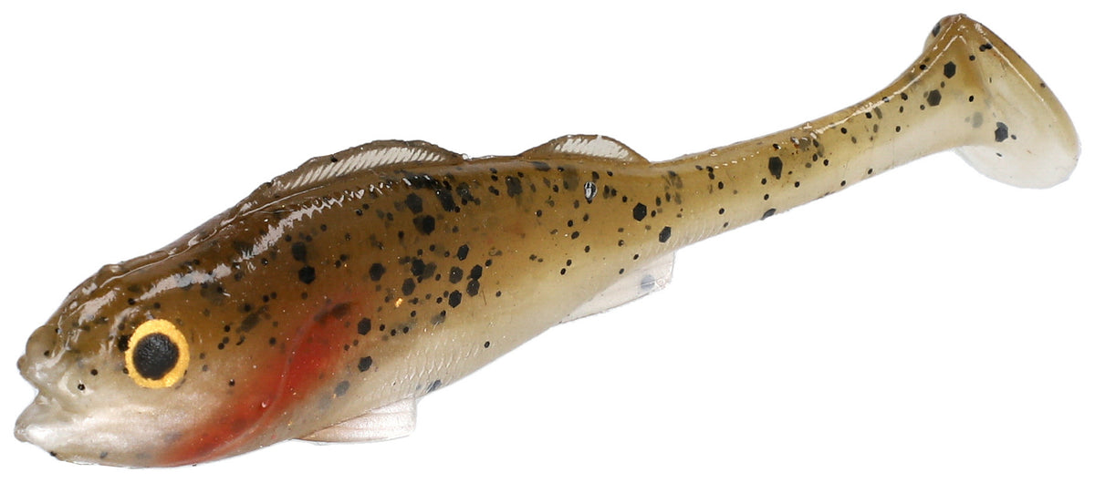 Mikado Köder - Real Fish Perch 9.5cm/RUFFE - 4 Stk.