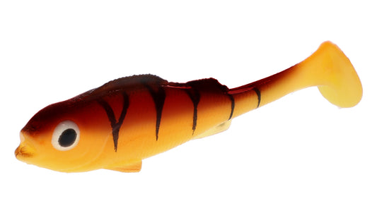 Mikado Köder - Real Fish Perch 6.5cm/GOLDEN Perch - 6 Stk.