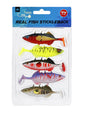 Mikado Köder - Real Fish Stickleback 8cm / Mix - 5 Stk.