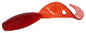 Mikado Köder - Twister 38mm/ Red - 10 Stk.