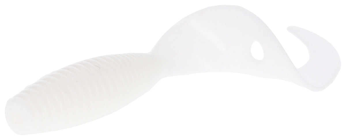 Mikado Köder - Twister 51mm/ White - 8 Stk.