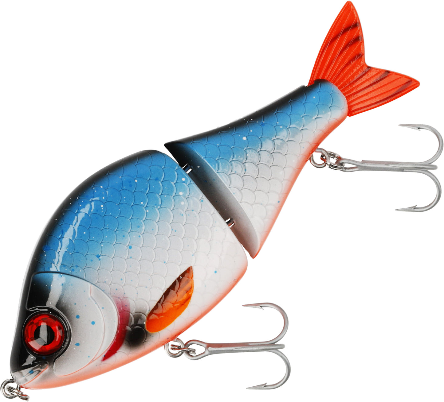 Mikado Wobbler - Mft Swimbait - 7cm / Blue Roach Langsam Sinkend - 1 Stk.