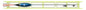 Mikado Pose - Set - 004-1.0g / Schnur: 0.14/0.10mm - Haken 12 - 1 Satz