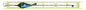 Mikado Pose - Set - 010-3.0g / Schnur: 0.14/0.12mm - Haken 12 - 1 Satz