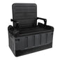 Mikado Box - Klappbar Mit Sitz (60x36x32.5cm) - Grau-Schwarz - 1 Stk.