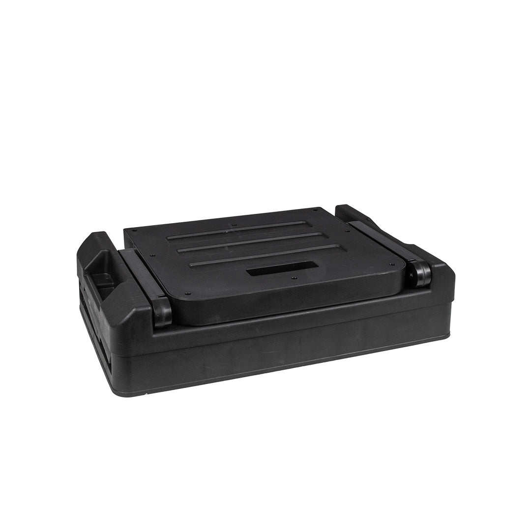 Mikado Box - Klappbar Mit Sitz (60x36x32.5cm) - Grau-Schwarz - 1 Stk.