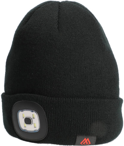 Mikado Wintermütze - Led - Beanie - Schwarz - 1 Stk.